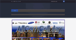 Desktop Screenshot of allgsmcellular.com